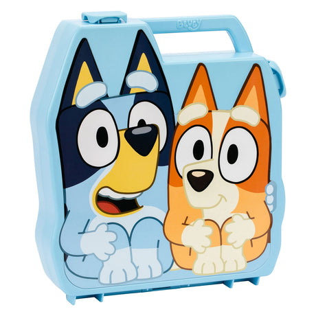 Moose bluey play go koffer met 8 speelfiguren