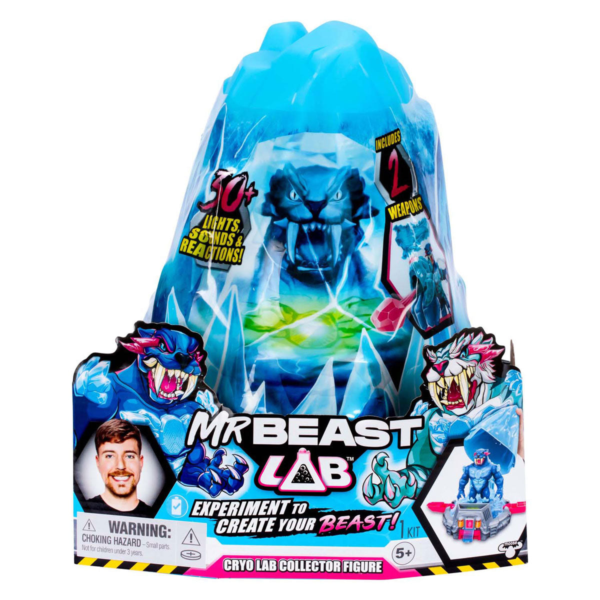 Spektron mrbeast lab cryo lab activeifguur speelTet