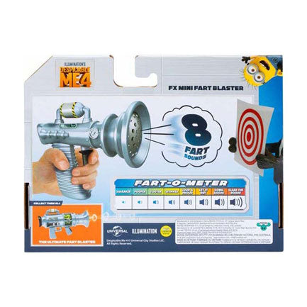 Moose toys despicable me 4 - mini fart blaster - 8 scheetgeluiden
