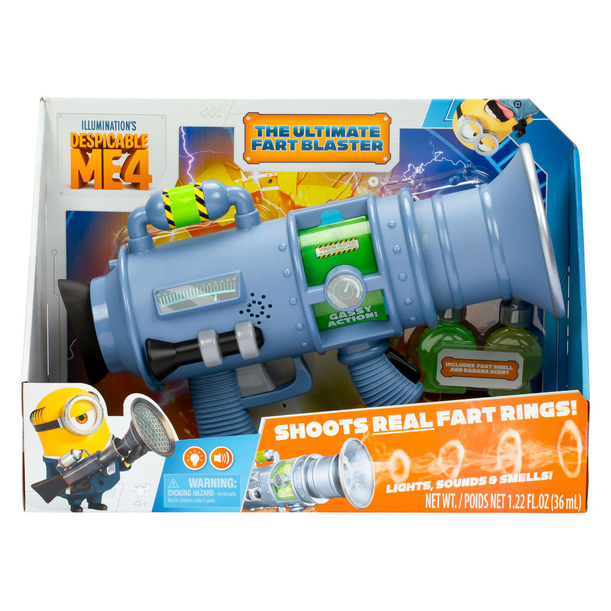 Despicable Me 4 - Ultimate Fart Blaster mit Licht und Klang