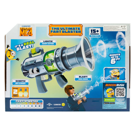 Moose despicable me 4 - ultimate fart blaster met licht en geluid