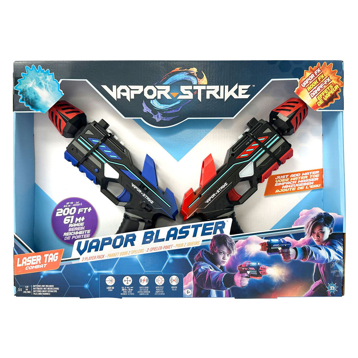 Pistols Vapor Strike Lasergame Game, 2-pakowy