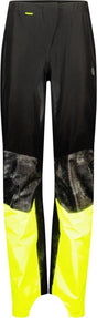 Agu tech commuter - regenbroek - heren - poray 10.000 waterdicht - hi-vis neon - reflectie - verlengd voorpand - verstevigd zitvlak - m