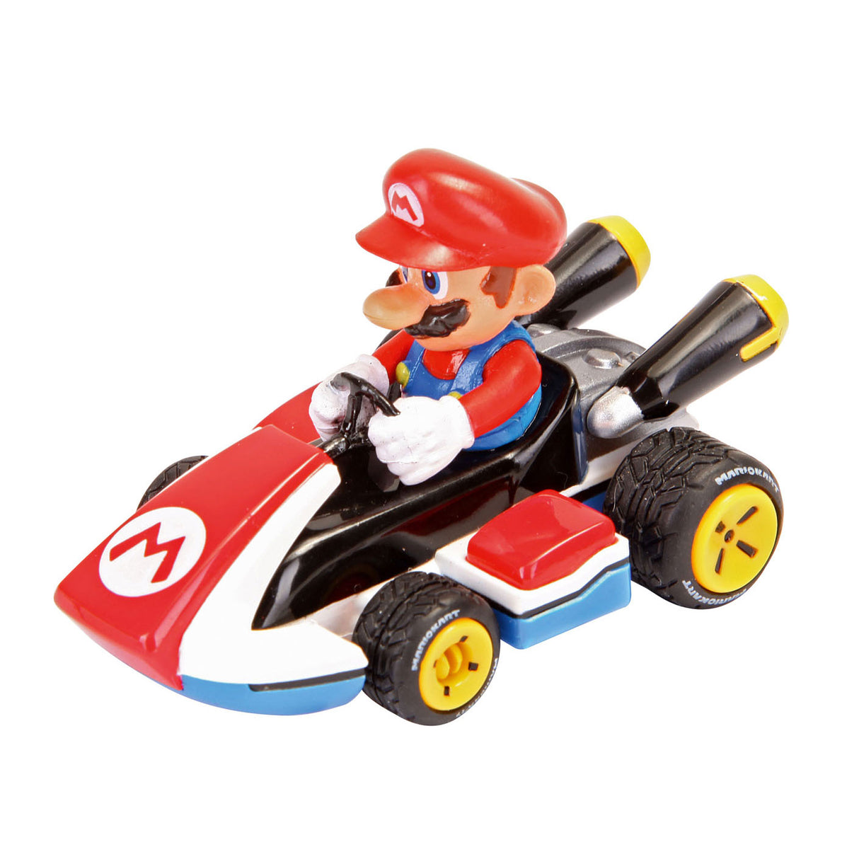 Super Mario Pull zréck Race Autoen, 3DLG.