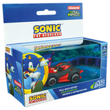 Sonic retroceso de carreras de equipo automático - Black