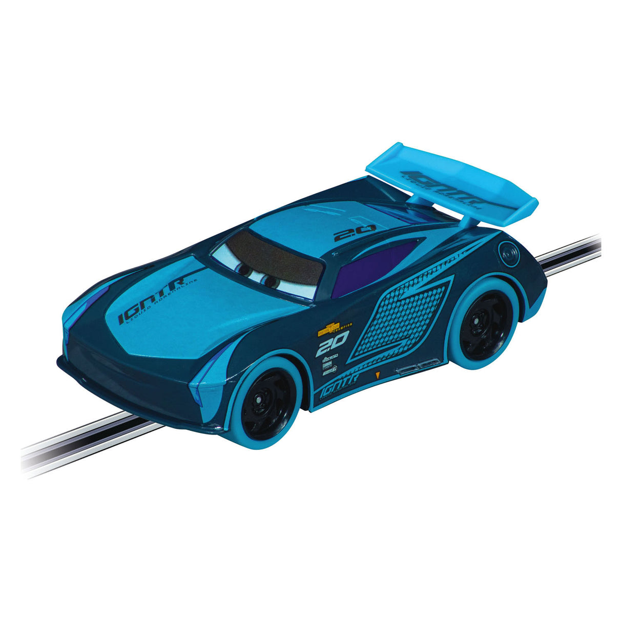 Carrera Go !!! Racing Car - Jackson Storm Glow Racer