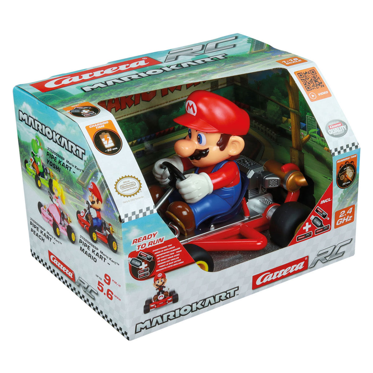 Carrera RC Super Mario Pipe Kart Mario kontrollierbares Auto