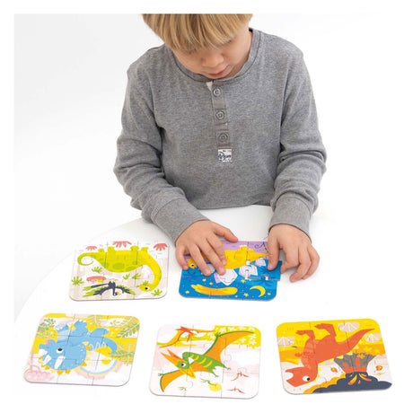 Banana panda - on-the-go puzzel dinosaurus - 16st.