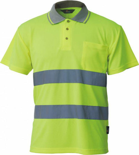 Beta polo waarschuwingsshirt m geel ps01-by