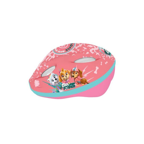 Seven polska paw patrol fietshelm - kinderhelm - geschikt voor fietsen, skaten steppen - verstelbaar - maat 52-56 cm - roze