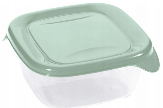 Curver verse go voedselcontainer 0,8l vierkant groen