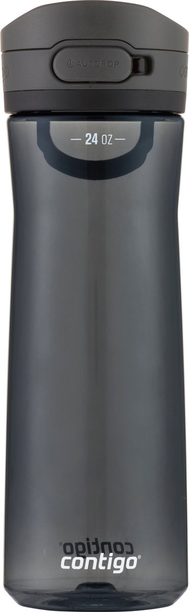 Contigo jackson autoseal waterfles, grote bpa-vrije waterfles, 100% lekvrij en vaatwasserbestendig, outdoor sportfles voor fietsen, joggen, wandelen, werk, school, 720 ml | licorice