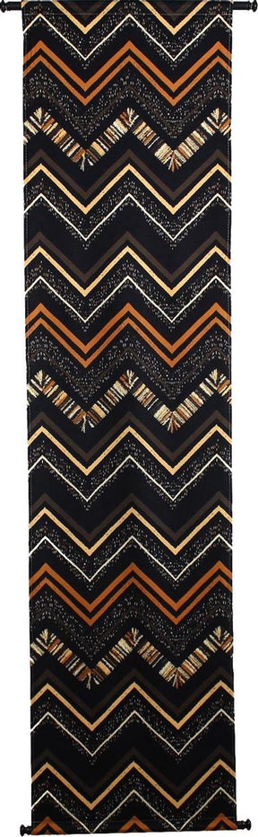 Hd collection wanddoek zwart 56x3x178cm
