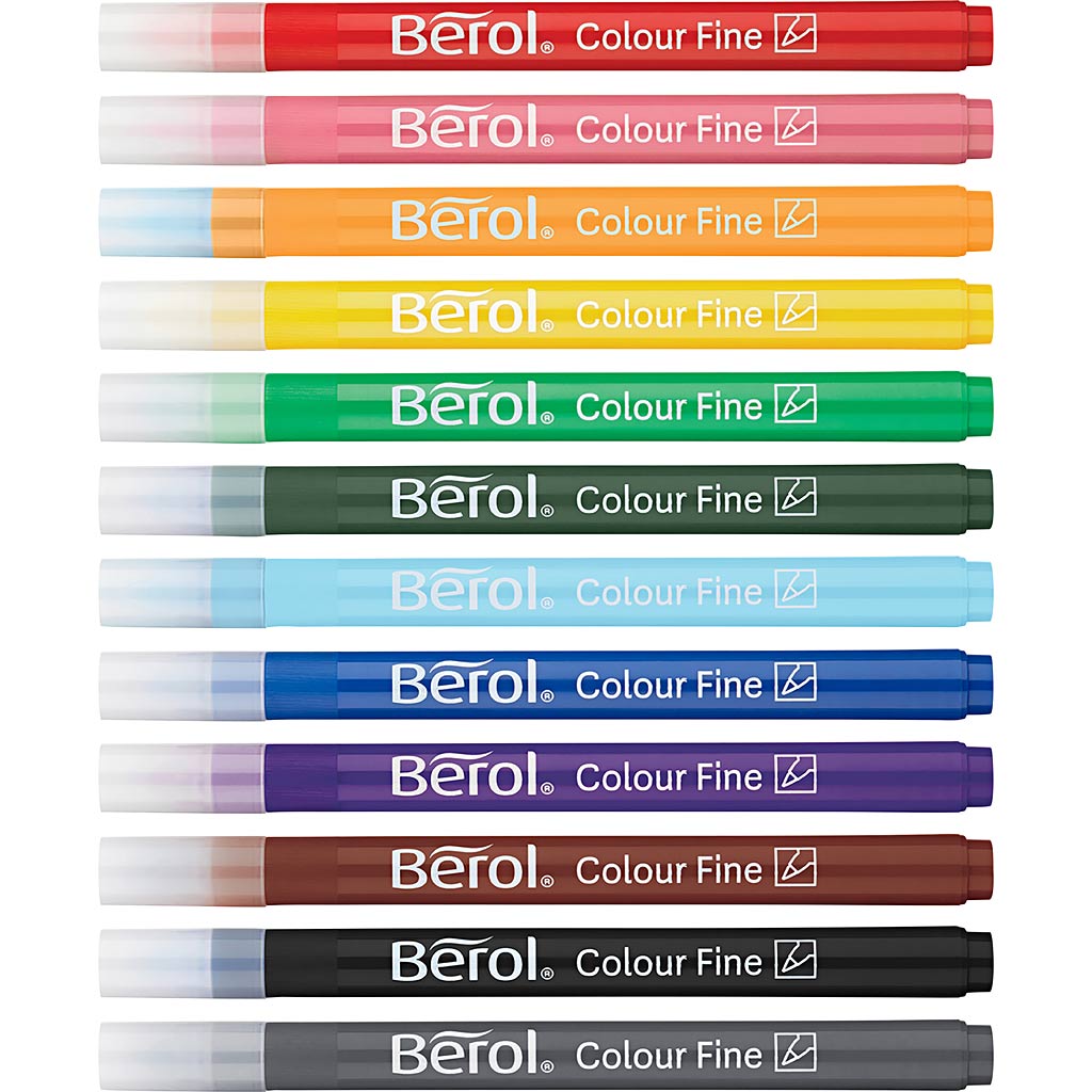 Http: www.cchobby.nl berol-colourfine-d-10-mm-lijndikte-0-3-0-7-mm-diverse-kleuren-42-stuk-1-doosje