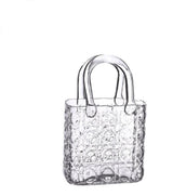 Ideas 4 seasons elysee glazen handtas vaas 19x11x28cm