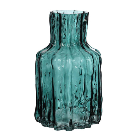 Ideas 4 seasons vaas morgan glas ø14 h.24 cm groen
