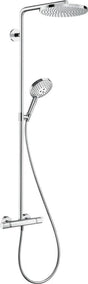 Hansgrohe raindance select s showerpipe 240 1jet powderrain met thermostaat chroom
