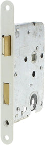 Starx cilinderslot - loopslot - insteekslot met voorplaat wit lak - deurslot - 50 x 55 mm