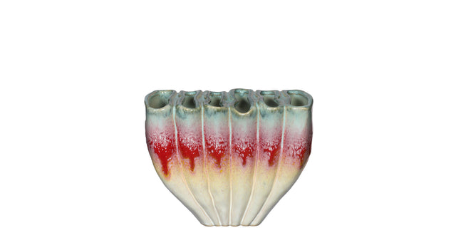 Rainbow vase m l.20,5 x w.10 x h.16 cm