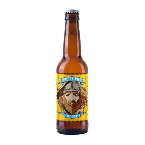 Grutte pier witbier fles (12x 33cl)