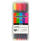 Http: www.cchobby.nl colortime-fineliners-lijndikte-0-6-0-7-mm-diverse-kleuren-12-stuk-1-doos