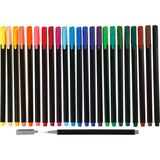Http: www.cchobby.nl colortime-fineliners-lijndikte-0-6-0-7-mm-diverse-kleuren-24-stuk-1-doos