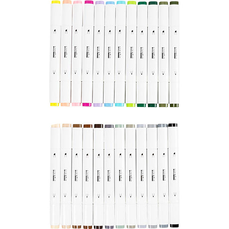 Creativ company http: www.cchobby.nl tekenstift-lijndikte-1-8-mm-pastelkleuren-standaardkleuren-24-stuk-1-doos