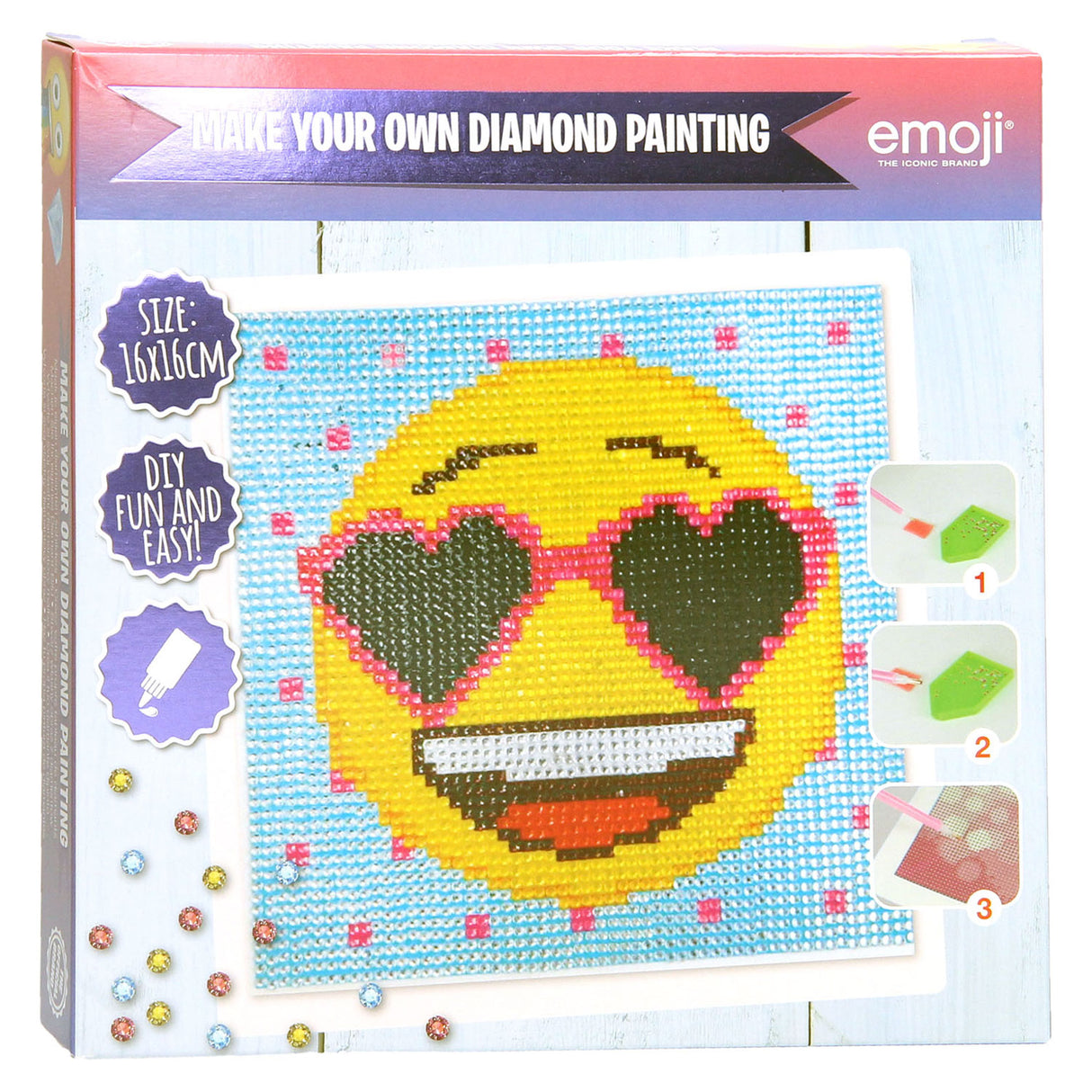 Sambro Emoji Diamond Painting Lunes