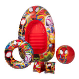 Spidey Friends Swimming Set avec bateau, 5dlg.