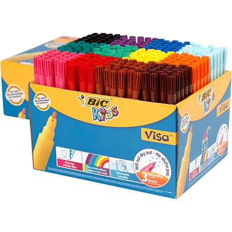 Https: www.cchobby.nl bic-visa-fijne-kleurstiften-lijndikte-1-6-mm-diverse-kleuren-12x24-stuk-1-doos