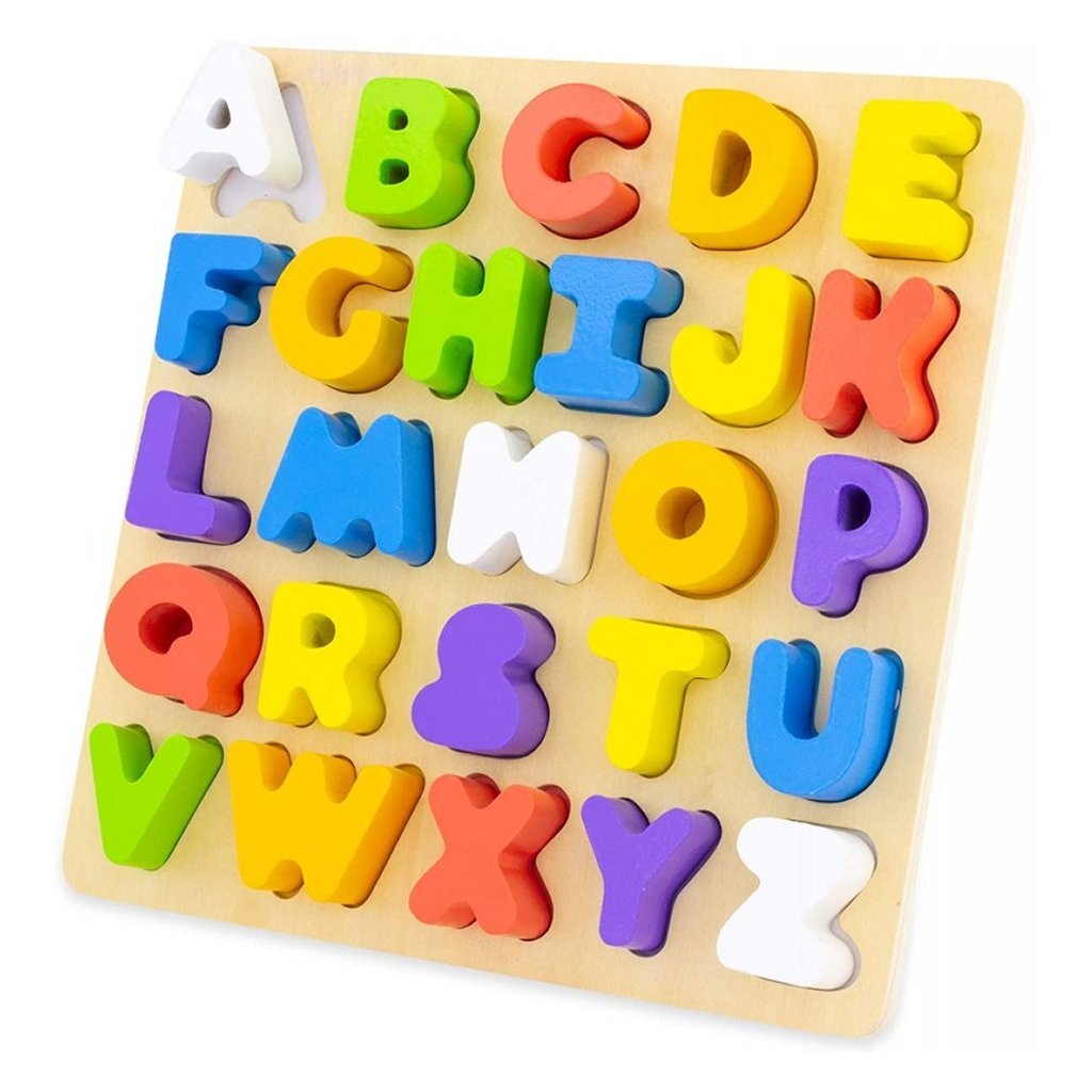 Ulysse ulysse en bois d'alphabet puzzle 26 pièces