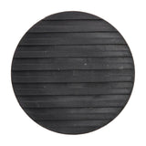 Mack 1069048 - zware deurstop zwart hoog 1,1 kg ø110mm 60mm | 6 stuks