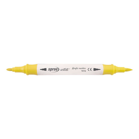 12 acryl dubbeltopmarkers soft brush