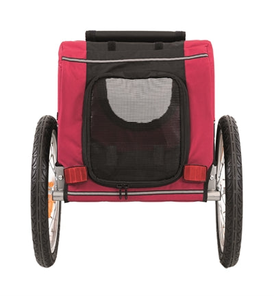 Trixie Dog Bike Cart Black Red