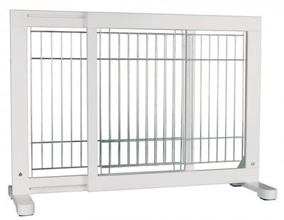 Trixie Close fence extendable white