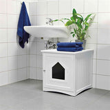 Trixie Cat Ckelling House White