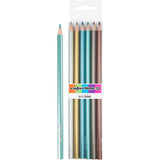 Https: www.cchobby.nl colortime-kleurpotloden-l-17-45-cm-vulling-3-mm-metallic-kleuren-6-stuk-1-doos