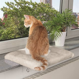 Trixie cat basket Plateau window sill light gray