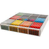 Creativ company https: www.cchobby.nl colortime-kleurkrijt-l-10-cm-dikte-11-mm-diverse-kleuren-12x24-stuk-1-doos