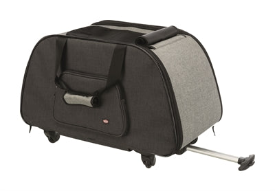 Trixie Travel Basket Trolley Nero Grigio chiaro