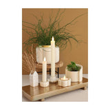 Ideas 4 seasons theelichthouder pouff crã¨me ø7xh3,4cm