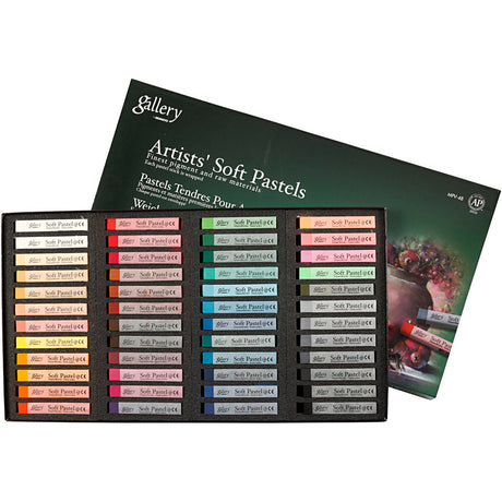 Creativ company http: www.cchobby.nl gallery-soft-pastel-set-l-6-5-cm-dikte-10-mm-diverse-kleuren-48-stuk-1-doos