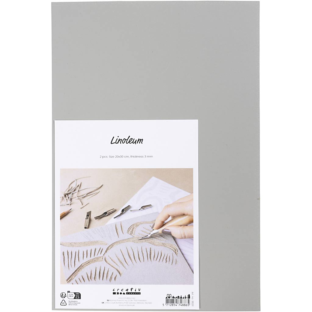 Http: www.cchobby.nl linoleum-afm-20x30-cm-dikte-3-mm-grijs-2-stuk-1-doos