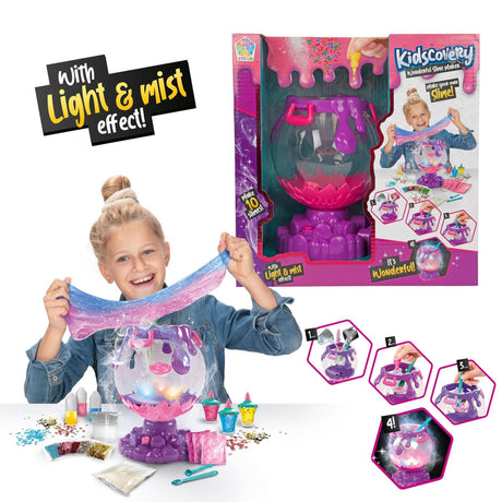 Toi-toys kidscovery magisch slijm glazen bol +licht