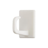 3m 1062868 - zelfklevende kunstof rechthoek haak - wit (4 haken) | 10 stuks
