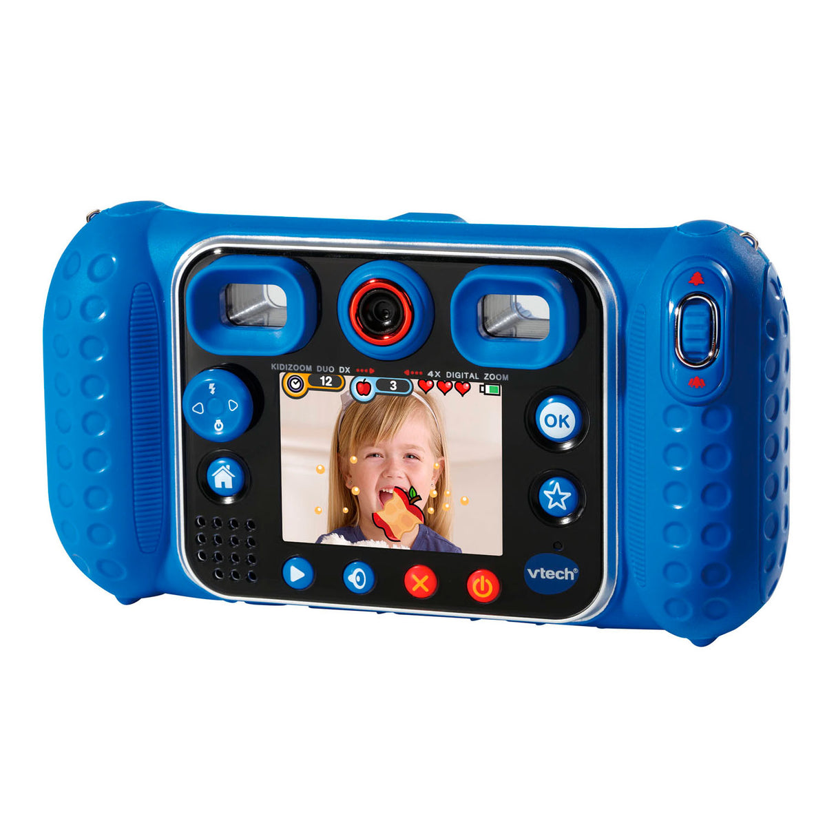 Vtech Kidizoom Duo DX Cámara infantil azul de 4 piezas