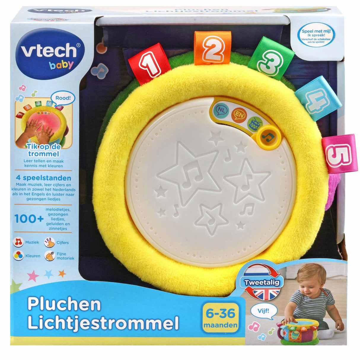 VTech Pluche Lichtjestrommel