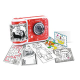 Vtech Children's Camera Kidizoom Printcam Junior Red White 4-Piece