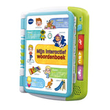 Vtech Children's Book My Interactive Dictionary White Blue Green