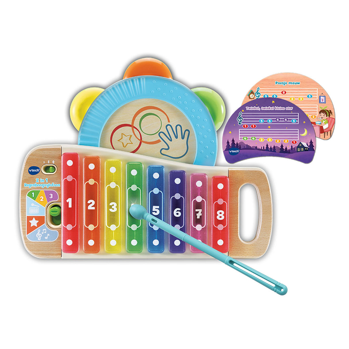 Vtech rainbogxylophone 2in1